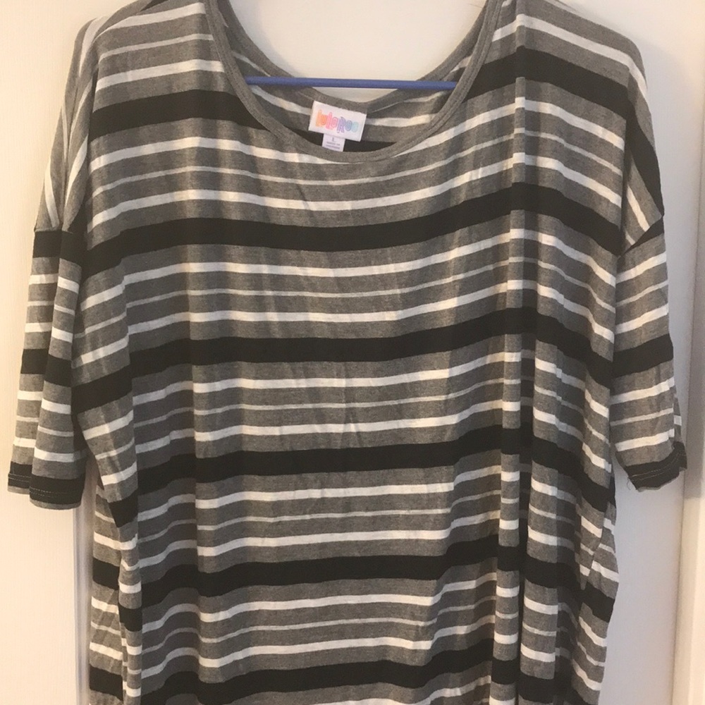 LuLaRoe Large Irma. Worn once. Slinky material